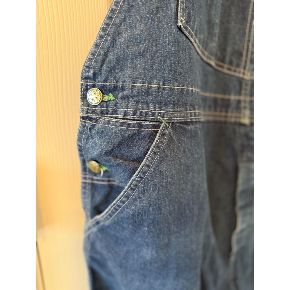 Vintage OshKosh B'Gosh VESTBAK Denim Overalls Men's 40x30 USA Made Workwear - Picture 2 of 12